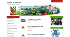 Desktop Screenshot of nizkovice.cz